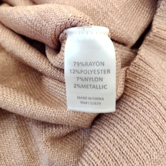 Lovers & Friends Ezra Pink Metallic Tie Sweater Dress Size XL NWT - Picture 8 of 16